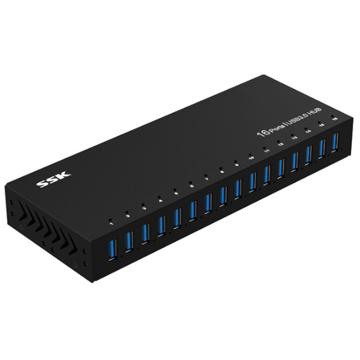 SSK USB3.0 16 PORTS USB HUB SHU1600