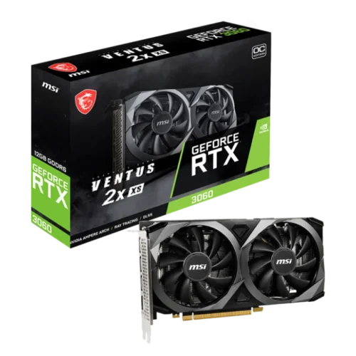 MSI GEFORCE RTX3050 VENTUS 2X 6G GDDR6 OC  - DP, 2XHDMI 4K